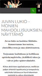 Mobile Screenshot of juvanlukio.fi